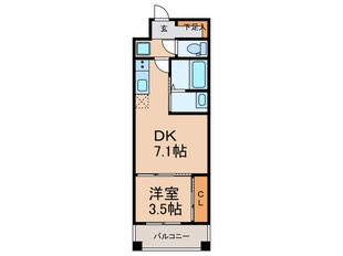 グランツ寺田町の物件間取画像